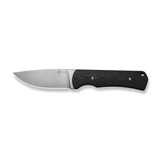 CIVIVI Knives™ Jencks Fixed Blade C24051-1 Black G10 14C28N Stainless Steel Knife