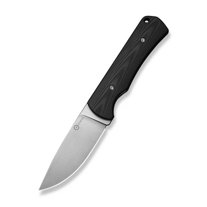 CIVIVI Knives™ Jencks Fixed Blade C24051-1 Black G10 14C28N Stainless Steel Knife