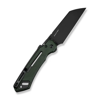 CIVIVI Knives™ Buster FG Superlock C24052-3 Green Canvas Micarta Nitro-V Stainless Steel Pocket Knife