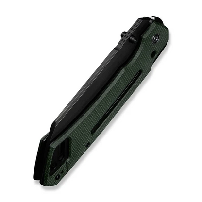 CIVIVI Knives™ Buster FG Superlock C24052-3 Green Canvas Micarta Nitro-V Stainless Steel Pocket Knife