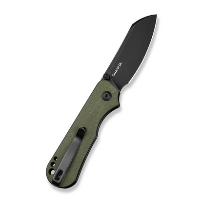 CIVIVI Knives™ Crabby Liner Lock C24055-1 OD Green G10 14C28N Stainless Steel Pocket Knife