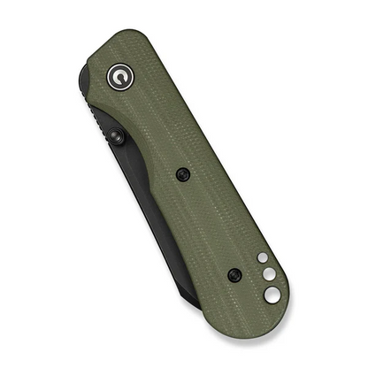 CIVIVI Knives™ Crabby Liner Lock C24055-1 OD Green G10 14C28N Stainless Steel Pocket Knife