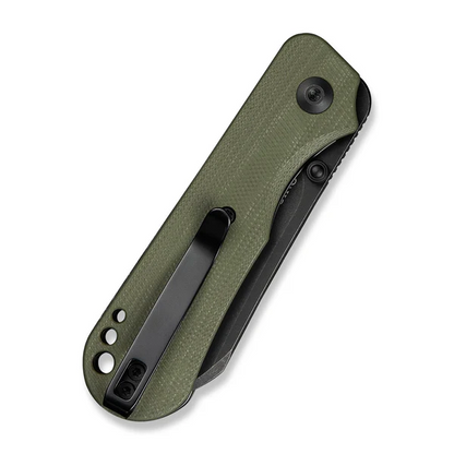 CIVIVI Knives™ Crabby Liner Lock C24055-1 OD Green G10 14C28N Stainless Steel Pocket Knife