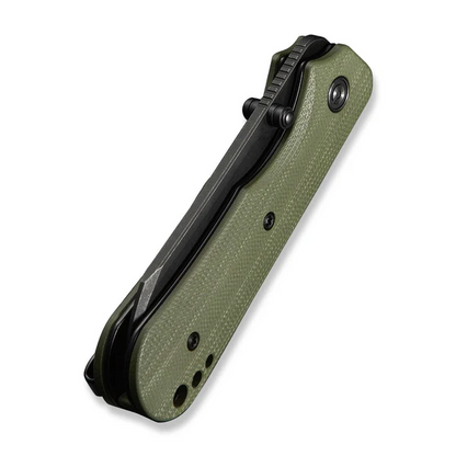CIVIVI Knives™ Crabby Liner Lock C24055-1 OD Green G10 14C28N Stainless Steel Pocket Knife
