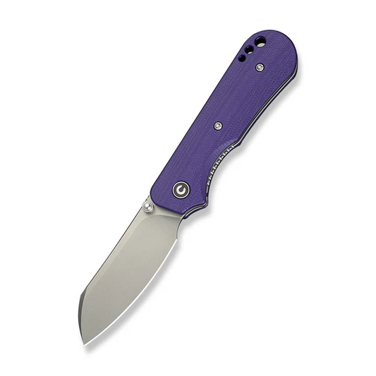 CIVIVI Knives™ Crabby Liner Lock C24055-2 Purple G10 14C28N Stainless Steel Pocket Knife