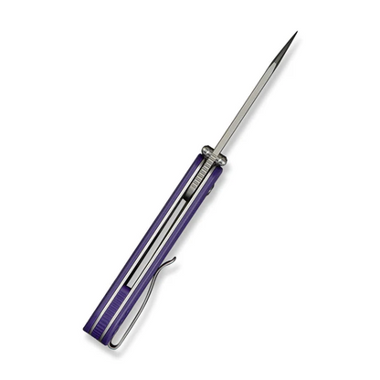 CIVIVI Knives™ Crabby Liner Lock C24055-2 Purple G10 14C28N Stainless Steel Pocket Knife