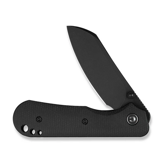 CIVIVI Knives™ Crabby Liner Lock C24055-3 Black Canvas Micarta 14C28N Stainless Steel Pocket Knife