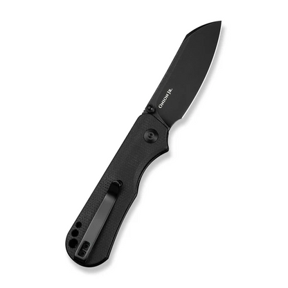 CIVIVI Knives™ Crabby Liner Lock C24055-3 Black Canvas Micarta 14C28N Stainless Steel Pocket Knife