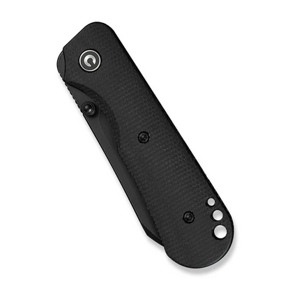 CIVIVI Knives™ Crabby Liner Lock C24055-3 Black Canvas Micarta 14C28N Stainless Steel Pocket Knife
