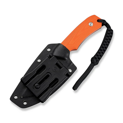 CIVIVI Knives™ Gander Fixed Blade C24058B-1 Orange G10 14C28N Stainless Steel Knife