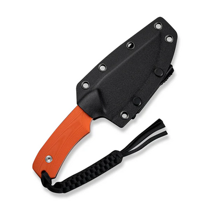 CIVIVI Knives™ Gander Fixed Blade C24058B-1 Orange G10 14C28N Stainless Steel Knife