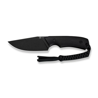 CIVIVI Knives™ Gander Fixed Blade C24058B-2 Black Canvas Micarta 14C28N Stainless Steel Knife