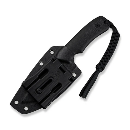 CIVIVI Knives™ Gander Fixed Blade C24058B-2 Black Canvas Micarta 14C28N Stainless Steel Knife