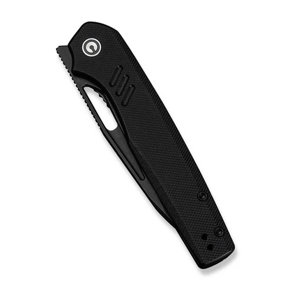 CIVIVI Knives™ Guile Liner Lock C24062B-1 Black G10 14C28N Stainless Steel Pocket Knife