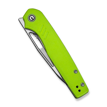 CIVIVI Knives™ Guile Liner Lock C24062B-2 Fluorescent Green G10 14C28N Stainless Steel Pocket Knife