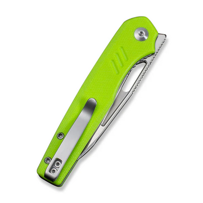 CIVIVI Knives™ Guile Liner Lock C24062B-2 Fluorescent Green G10 14C28N Stainless Steel Pocket Knife