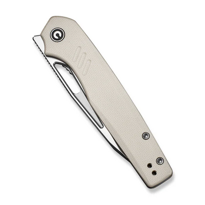 CIVIVI Knives™ Guile Liner Lock C24062B-3 White G10 14C28N Stainless Steel Pocket Knife