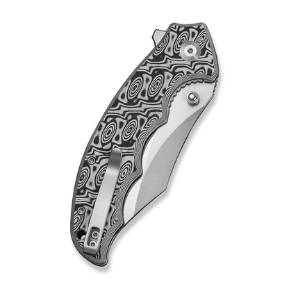 CIVIVI Knives™ Pentad Liner Lock C24068-3 Black & White Vortex Micarta Nitro-V Stainless Steel Pocket Knife