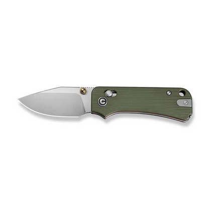 CIVIVI Knives™ Baby Banter 2 TG Crossbar Lock C24074-1 Green & Red G10 14C28N Stainless Steel Pocket Knife