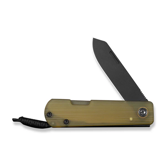 CIVIVI Knives™ Slippy Sendy C24075A-1 Amber Ultem Nitro-V Stainless Steel Pocket Knife