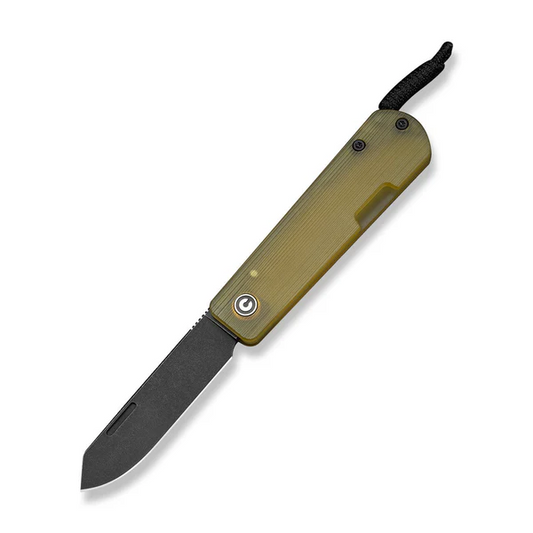 CIVIVI Knives™ Slippy Sendy C24075A-1 Amber Ultem Nitro-V Stainless Steel Pocket Knife