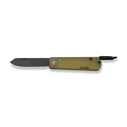 CIVIVI Knives™ Slippy Sendy C24075A-1 Amber Ultem Nitro-V Stainless Steel Pocket Knife