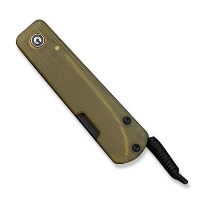 CIVIVI Knives™ Slippy Sendy C24075A-1 Amber Ultem Nitro-V Stainless Steel Pocket Knife
