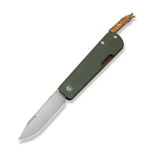 CIVIVI Knives™ Slippy Sendy C24075B-1 Green & Red G10 Nitro-V Stainless Steel Pocket Knife