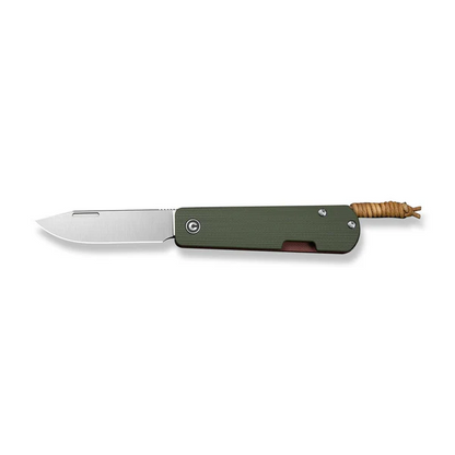 CIVIVI Knives™ Slippy Sendy C24075B-1 Green & Red G10 Nitro-V Stainless Steel Pocket Knife