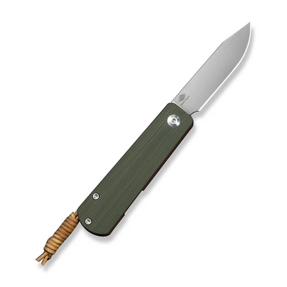 CIVIVI Knives™ Slippy Sendy C24075B-1 Green & Red G10 Nitro-V Stainless Steel Pocket Knife