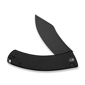 CIVIVI Knives™ Outlaw Muk Button Lock C24079-1 Black G10 14C28N Stainless Steel Pocket Knife