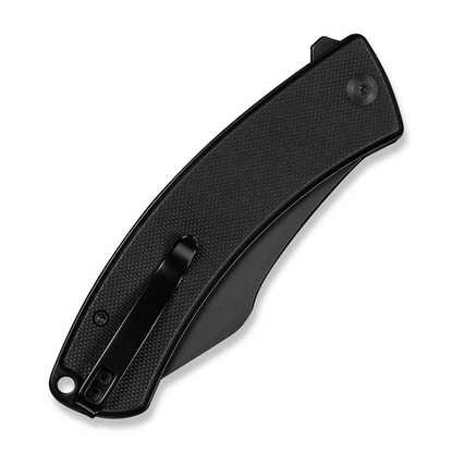 CIVIVI Knives™ Outlaw Muk Button Lock C24079-1 Black G10 14C28N Stainless Steel Pocket Knife