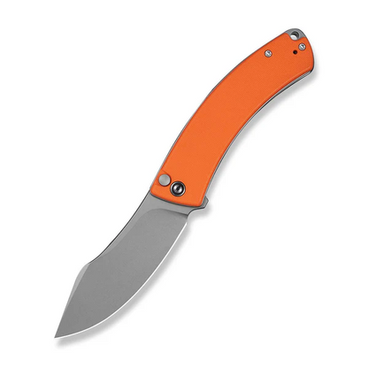 CIVIVI Knives™ Outlaw Muk Button Lock C24079-2 Orange G10 14C28N Stainless Steel Pocket Knife