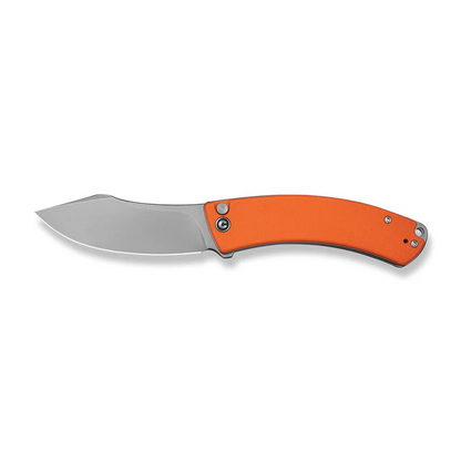 CIVIVI Knives™ Outlaw Muk Button Lock C24079-2 Orange G10 14C28N Stainless Steel Pocket Knife