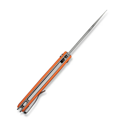 CIVIVI Knives™ Outlaw Muk Button Lock C24079-2 Orange G10 14C28N Stainless Steel Pocket Knife