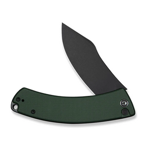 CIVIVI Knives™ Outlaw Muk Button Lock C24079-3 Teal Green G10 14C28N Stainless Steel Pocket Knife