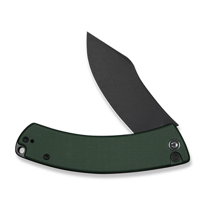 CIVIVI Knives™ Outlaw Muk Button Lock C24079-3 Teal Green G10 14C28N Stainless Steel Pocket Knife