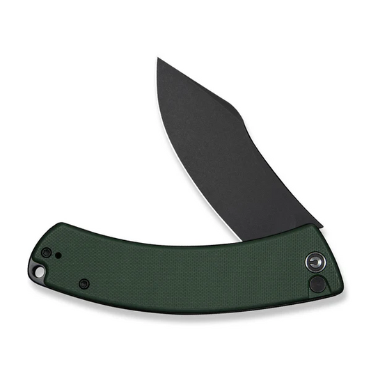 CIVIVI Knives™ Outlaw Muk Button Lock C24079-3 Teal Green G10 14C28N Stainless Steel Pocket Knife