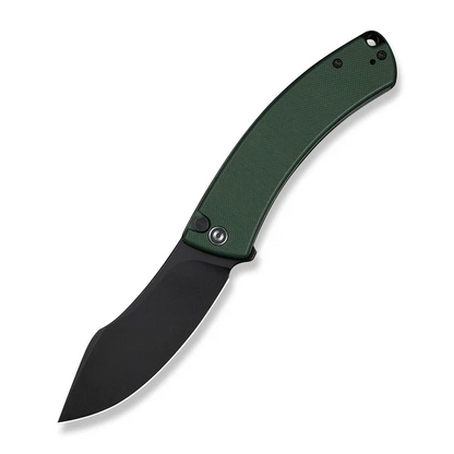 CIVIVI Knives™ Outlaw Muk Button Lock C24079-3 Teal Green G10 14C28N Stainless Steel Pocket Knife