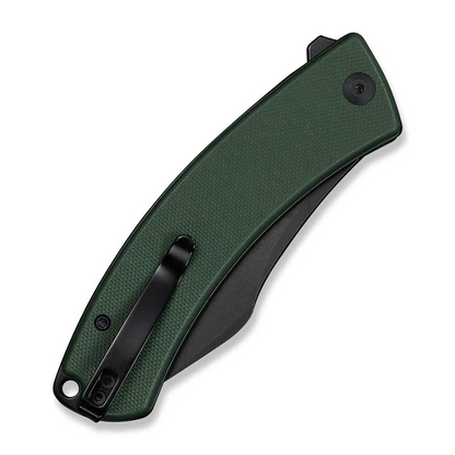 CIVIVI Knives™ Outlaw Muk Button Lock C24079-3 Teal Green G10 14C28N Stainless Steel Pocket Knife