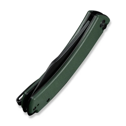 CIVIVI Knives™ Outlaw Muk Button Lock C24079-3 Teal Green G10 14C28N Stainless Steel Pocket Knife