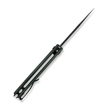 CIVIVI Knives™ Outlaw Muk Button Lock C24079-3 Teal Green G10 14C28N Stainless Steel Pocket Knife