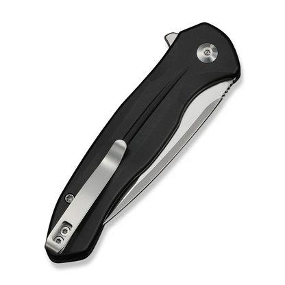 CIVIVI Knives™ Kitefin Button Lock C24091-1 Black Anodized Aluminum 14C28N Stainless Steel Pocket Knife