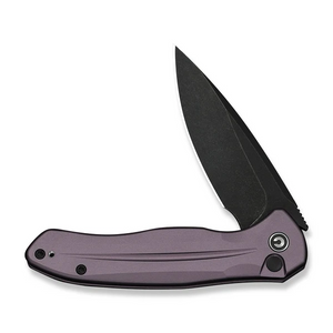 CIVIVI Knives™ Kitefin Button Lock C24091-3 Purple Anodized Aluminum 14C28N Stainless Steel Pocket Knife