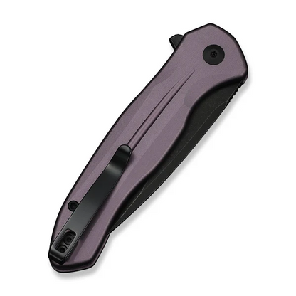 CIVIVI Knives™ Kitefin Button Lock C24091-3 Purple Anodized Aluminum 14C28N Stainless Steel Pocket Knife