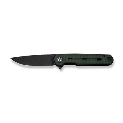 CIVIVI Knives™ Navo Liner Lock C25015A-2 Green Canvas Micarta Nitro-V Stainless Steel Pocket Knife