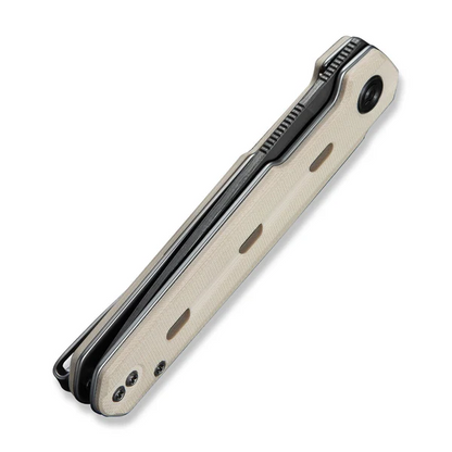 CIVIVI Knives™ Navo Liner Lock C25015A-DS1 White G10 Damascus Steel Pocket Knife