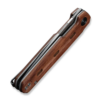 CIVIVI Knives™ Navo Liner Lock C25015B-1 Guibourtia Wood Nitro-V Stainless Steel Pocket Knife