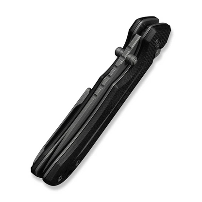 CIVIVI Knives™ Tarask Button Lock C25023C-1 Black G10 Nitro-V Stainless Steel Pocket Knife