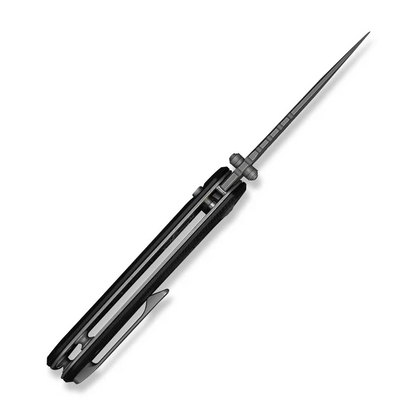 CIVIVI Knives™ Tarask Button Lock C25023C-1 Black G10 Nitro-V Stainless Steel Pocket Knife